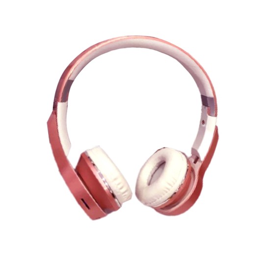 AURICULAR BLUETOOTH INALÁMBRICO XY-201 COM CONTROLE DE TOQUE ROSA